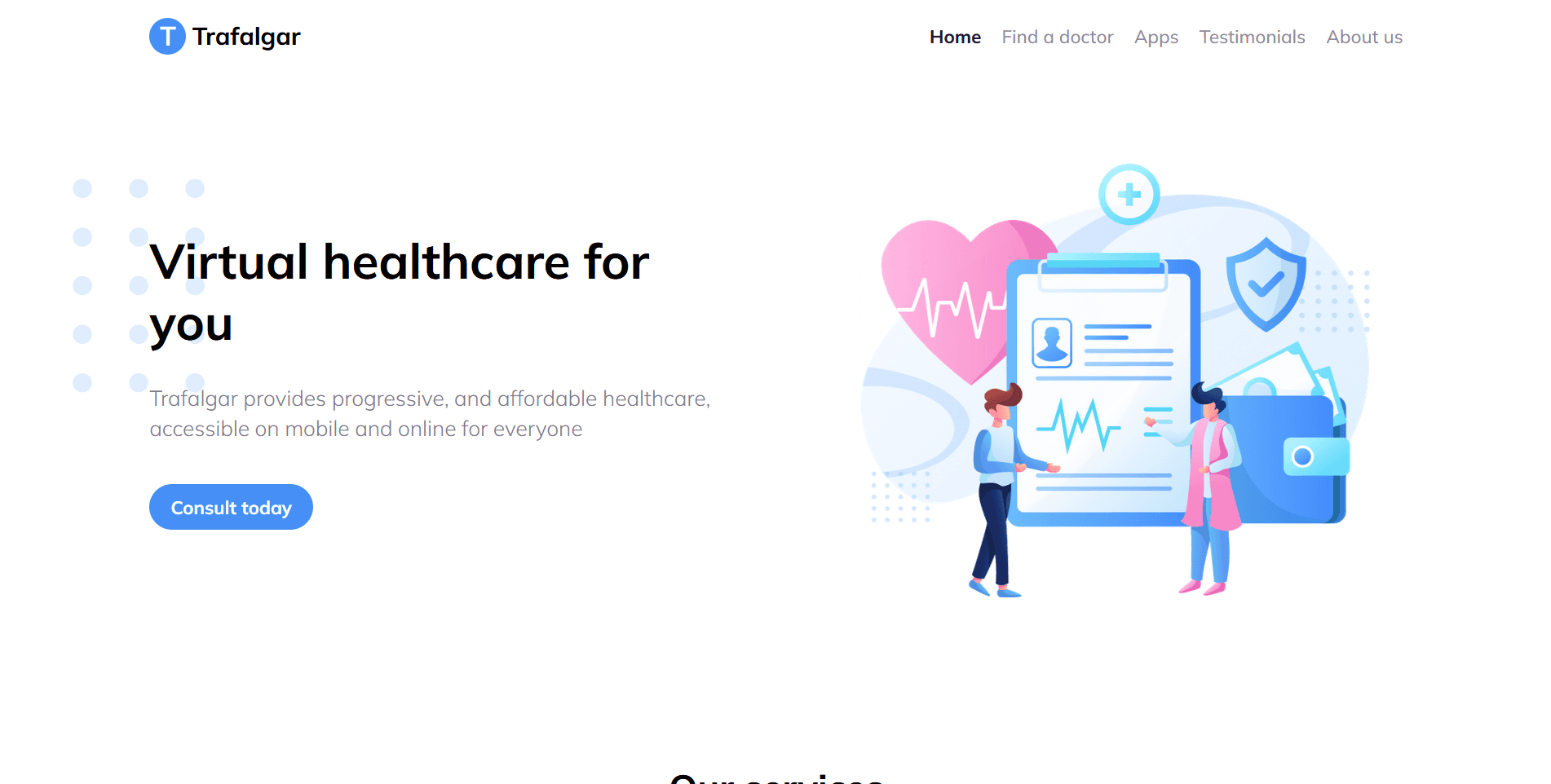 TRAFALGAR - Online Medical Service