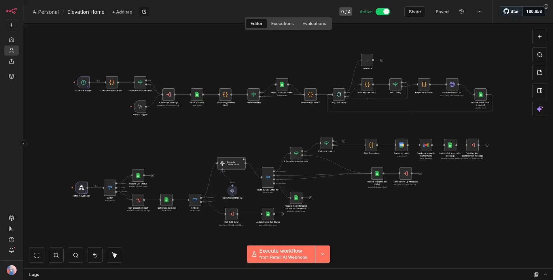 Elevation Homes AI Automation